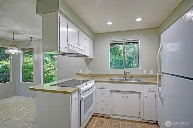 Unit 1 kitchen.