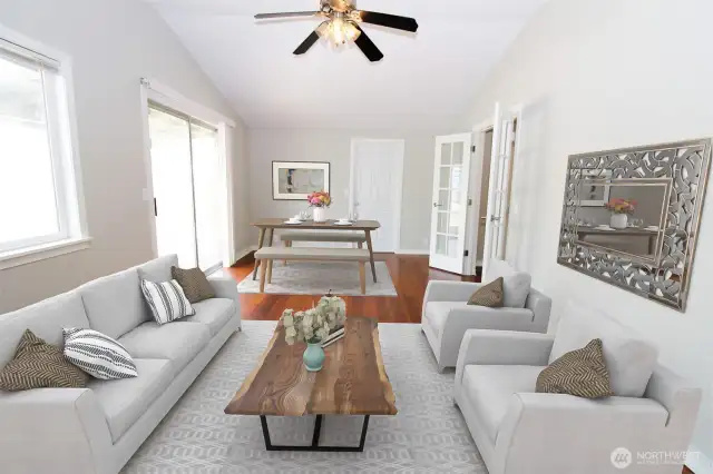 Third bedroom makes a great bonus room