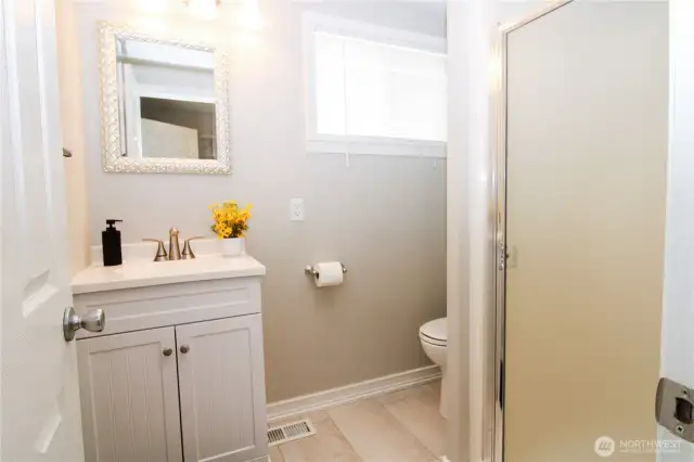 3/4 bathroom