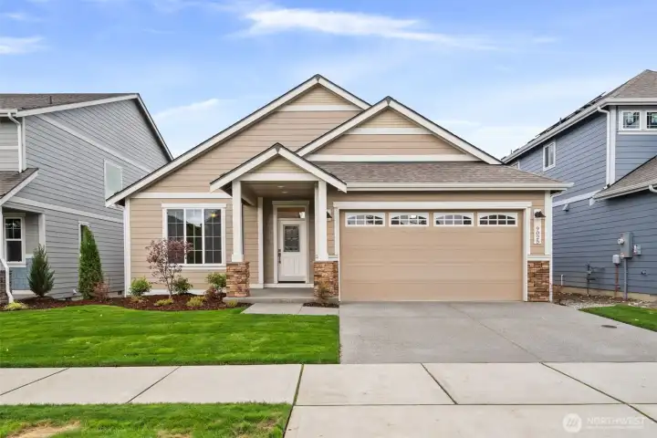 Welcome to the popular Redwood! This rambler features 1,942 sq feet with 2 bedrooms, 2 bathrooms and a den/office or 3rd bedroom.