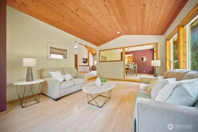 Large family room.