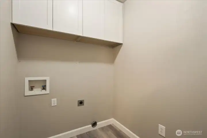 Utility room off of 3/4 bath