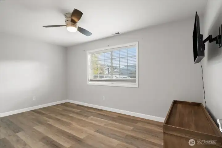 Bedroom on lower level