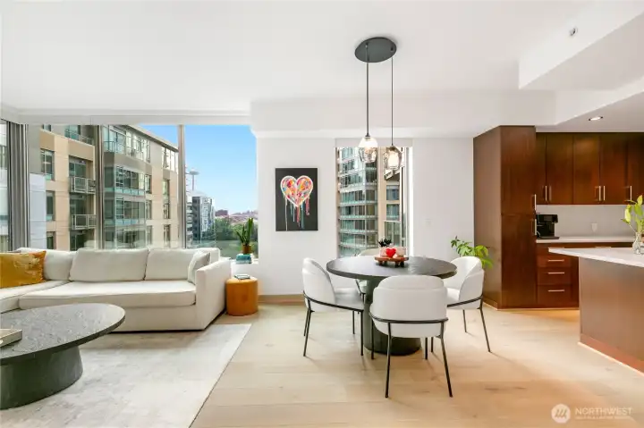 New electric window shades.