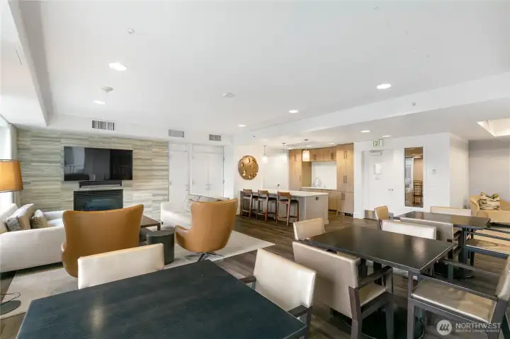 2200 Westlake gathering space.