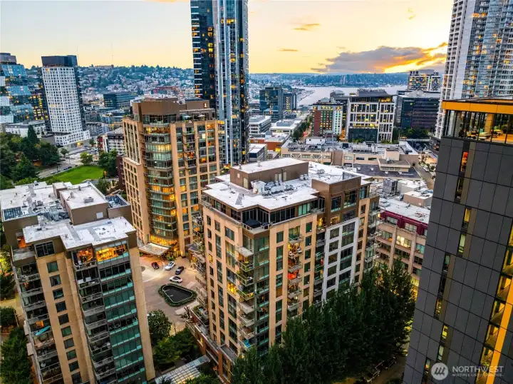 In the heart of it all…