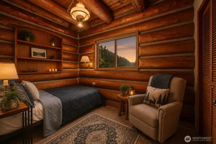 Offering 3 bedrooms in total, the home provides comfortable accommodations for guests, gatherings, and year-round living.