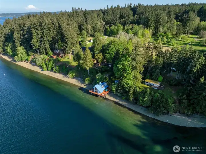 Welcome to the home you have always dreamed of. Views from every window, privacy and your own private beach.