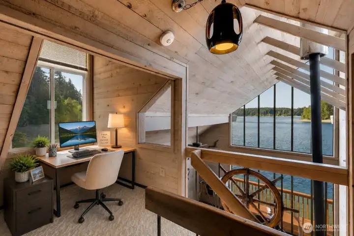 Imagine your view if you worked from a home office