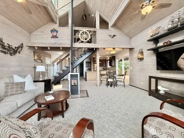 The natural light in this home is amazing.