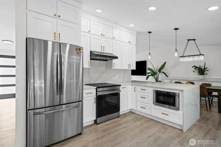 updated kitchen