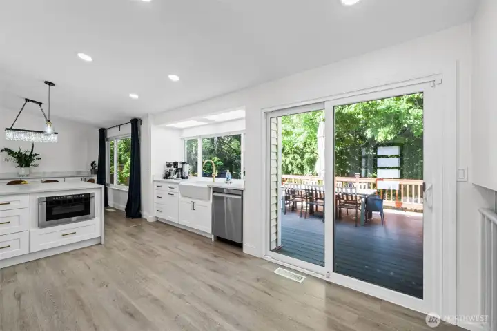 open kitchen