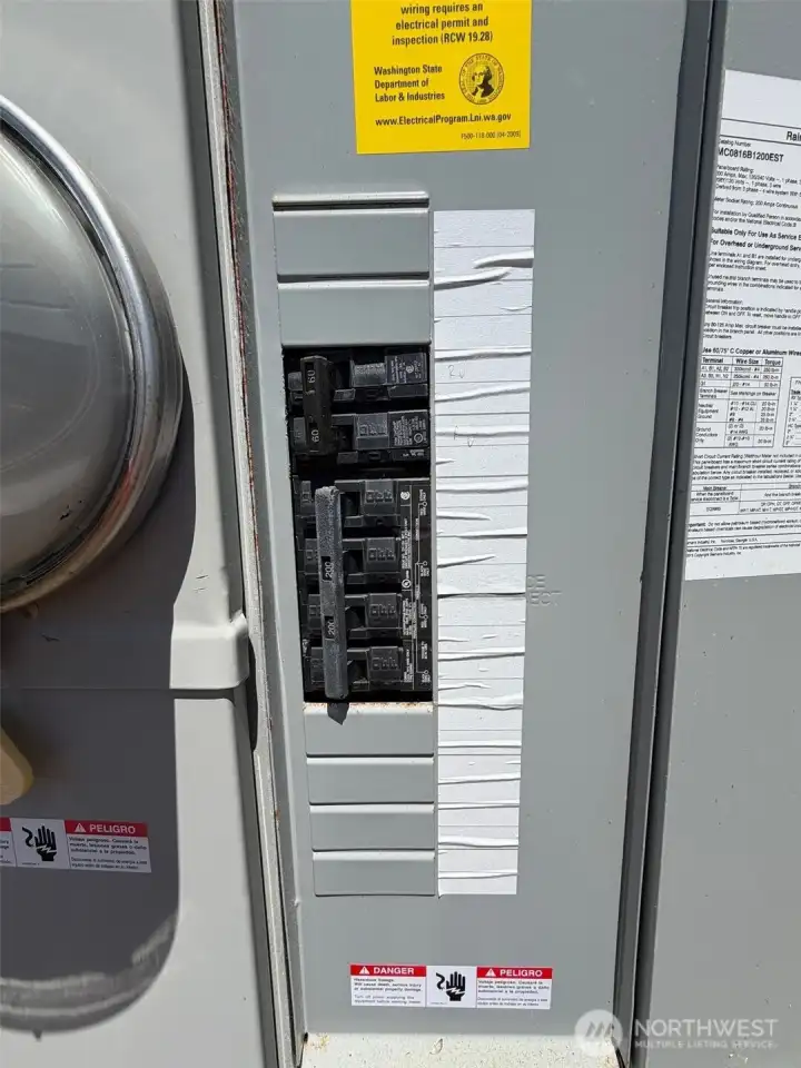 Master Breaker Panel Master Breaker Panel
