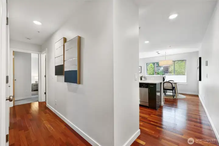 Smart thermostats throughout to keep the space comfortable without spiking energy bills.