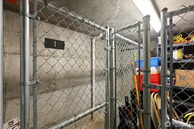 Most convenient, secure storage unit #1 included