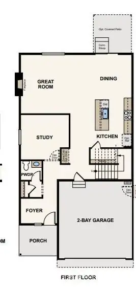 1st Floor Rendering: Disclaimer