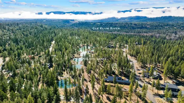 Nelson Lakes bordering the back of your property