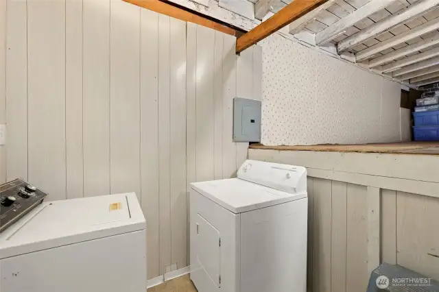 Laundry room upstairs apartment