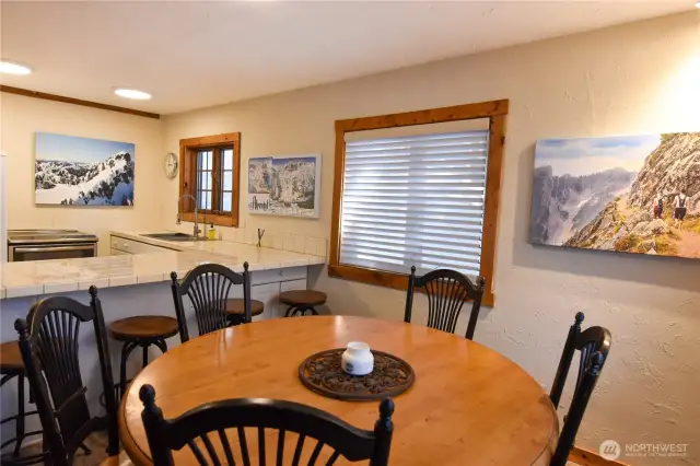 Lower level dining