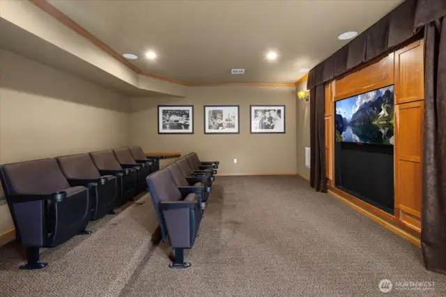 Grand Bungalow Theater Room