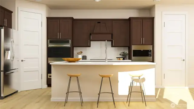 All appliances are electric