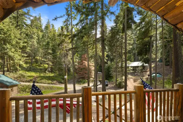 View off bedroom #1 deck.