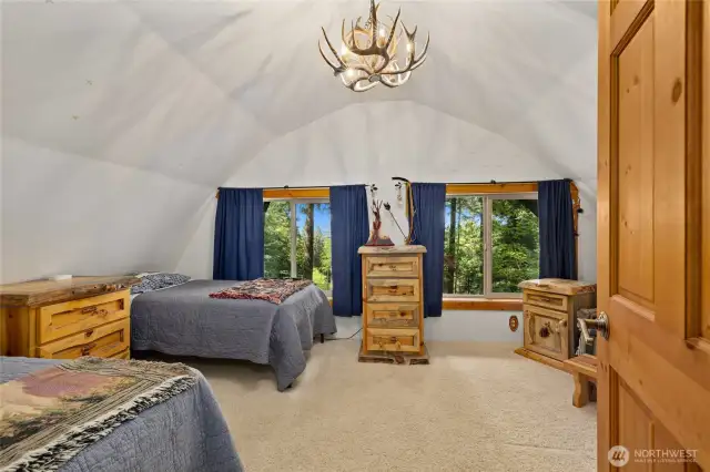 Bedroom #2. Very large and spacious.