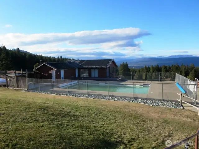 View of the community pool