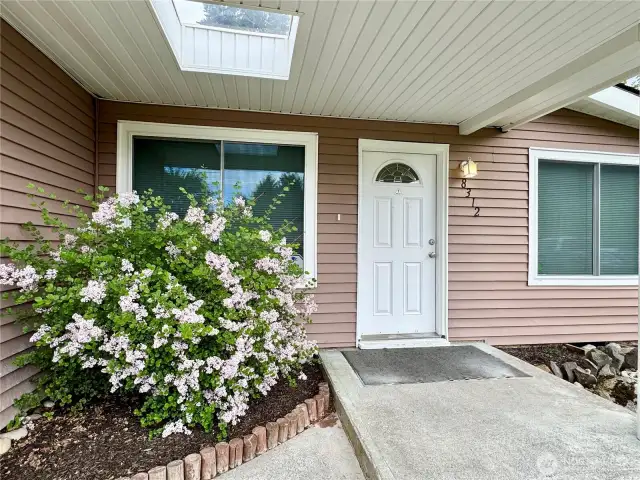 Front entrance