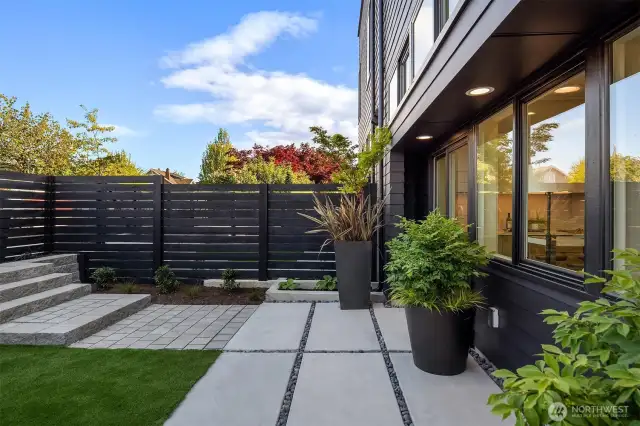 Plenty of room here for relaxing outdoors.