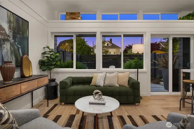 Light and bright living room