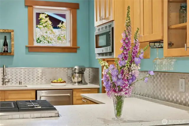 Fun and creative updated kitchen