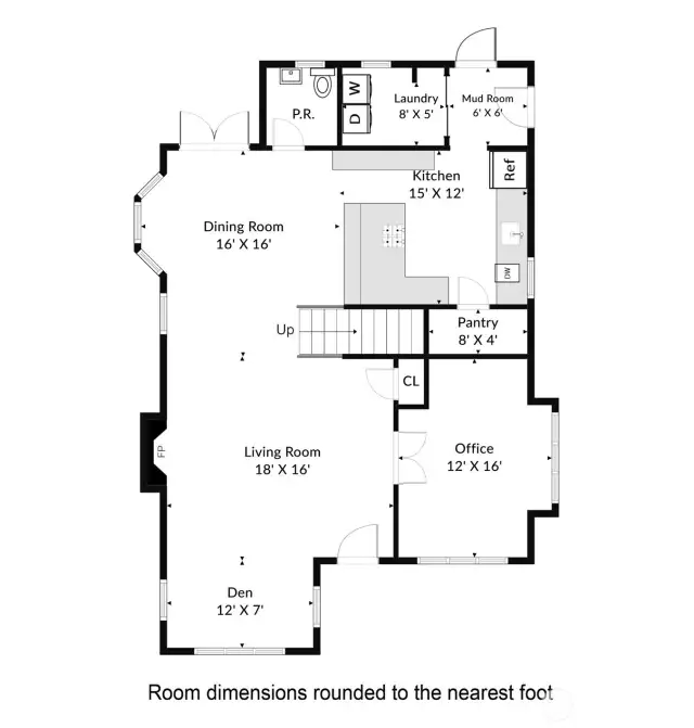 Floor 1 Blue Print