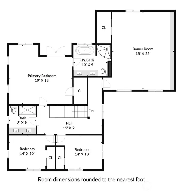 Floor 2 Blue Print