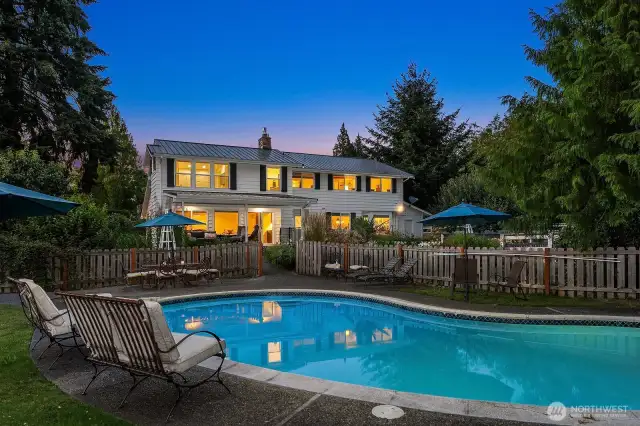 Gated pool area, with patio & lawn space!