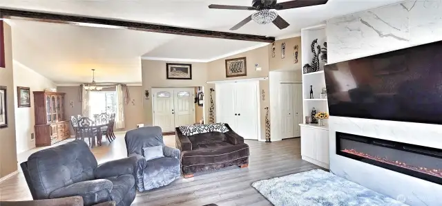 Relax in the spacious Living Room