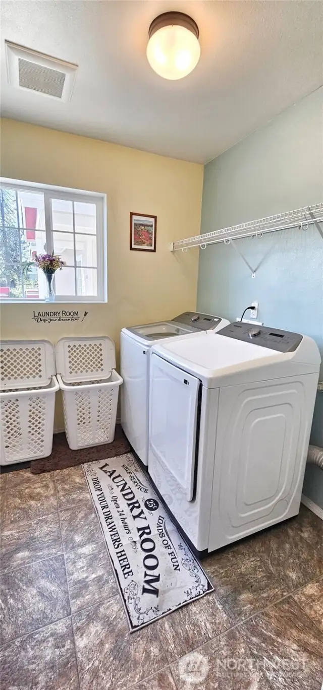 Spacious Laundry Room