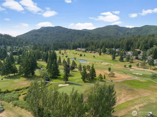 Beautifully maintained golf course.