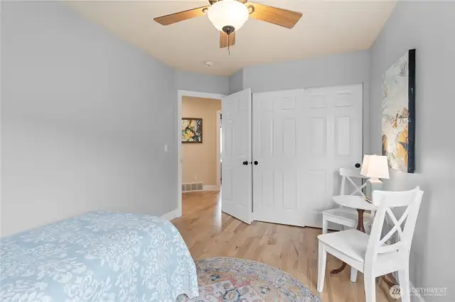 View of 3rd bedroom to hall.