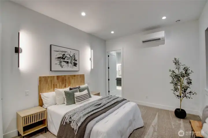 Roomy Primary Bedroom located on the main level.