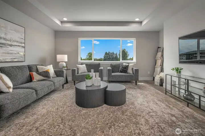 Photos of Oregon model home. Not actual home.