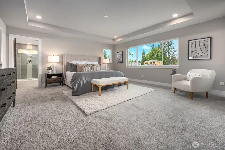 Photos of Oregon model home. Not actual home.