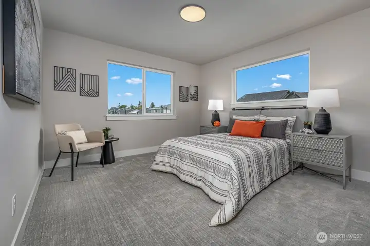 Photos of Oregon model home. Not actual home.