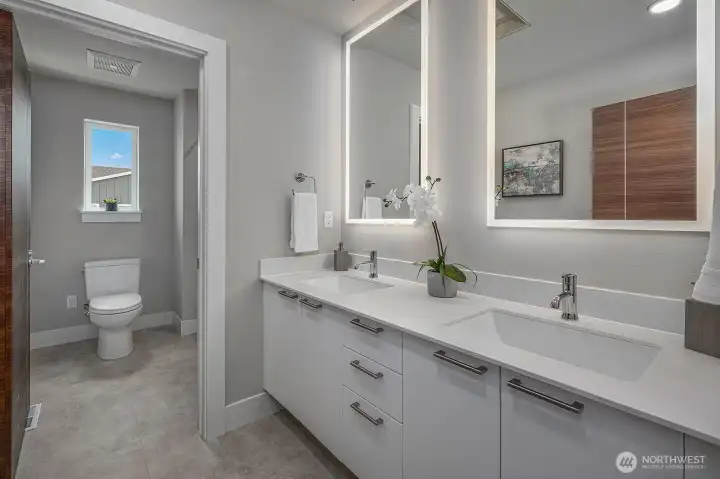 Photos of Oregon model home. Not actual home.