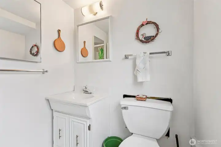 Lower Bath with Shower