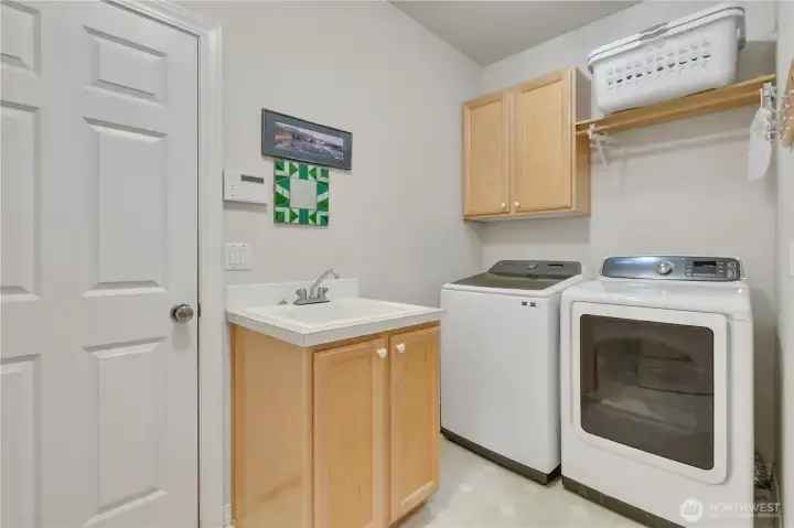 Main floor laundry
