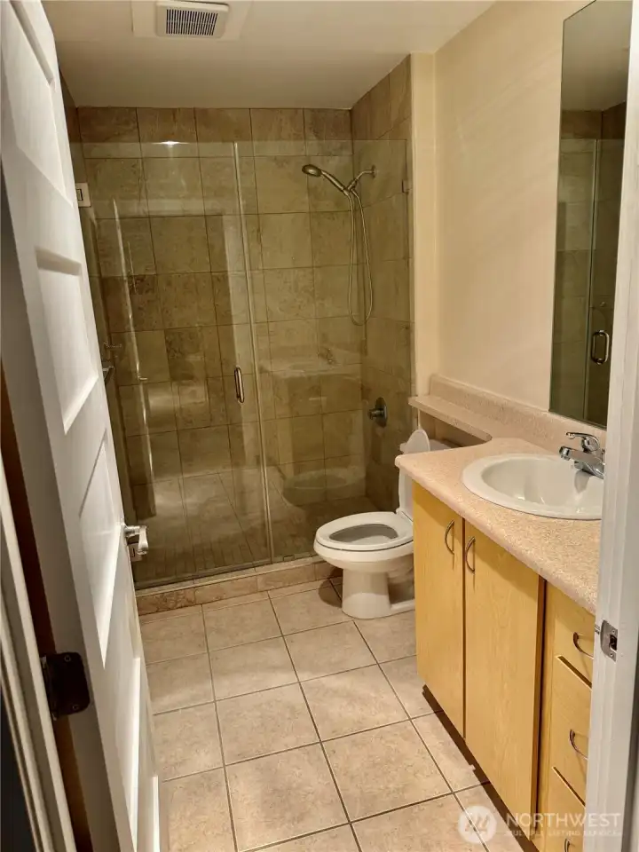 Renovated bathroom