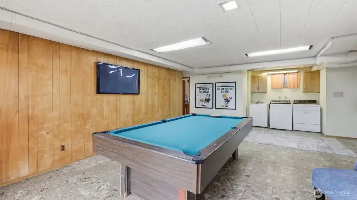 The daylight lower level provides ideal flexibility for multi-generational living, guests, or bonus space