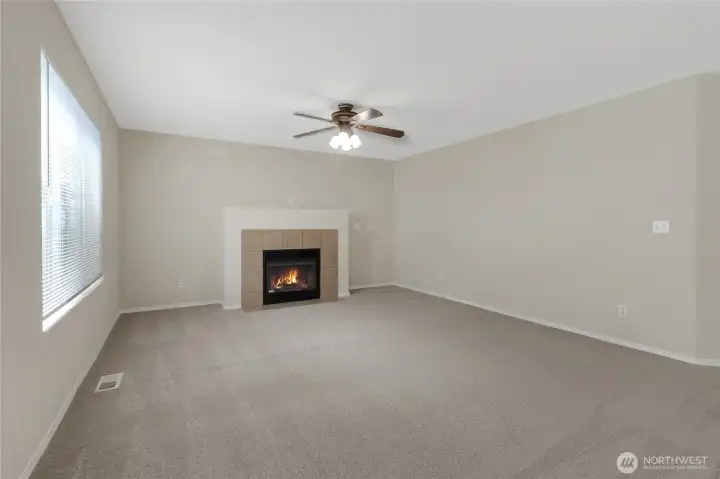 Fresh paint and new carpet!