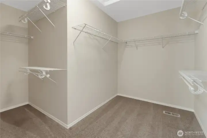 Primary Walk in Closet